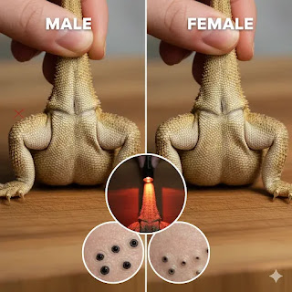 Male vs Female Bearded Dragon Comparison